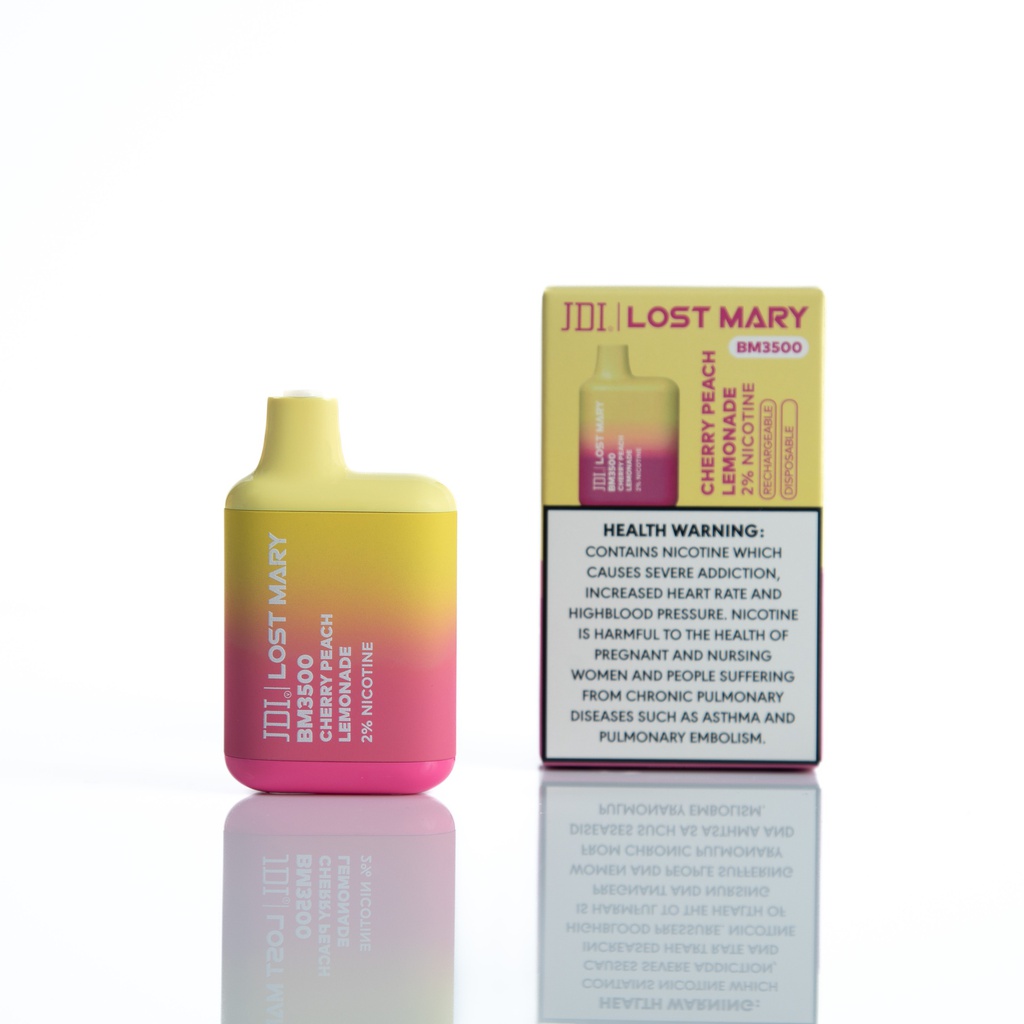 シャンプー MaRyy JDI LOST MARY BM-3500PUFF-20MG-CHERRY PEACH LEMONADE | Kuwait Vape
